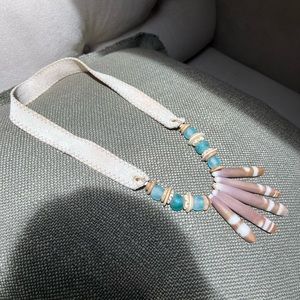 Twine and twig necklace